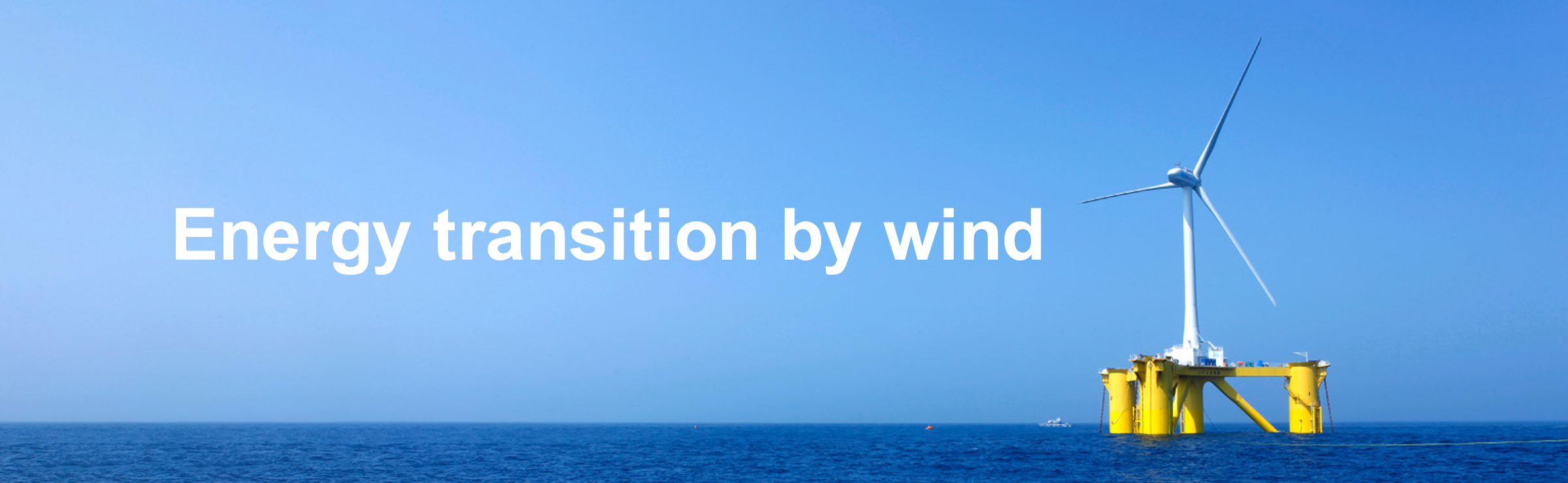 Energy transition by wind
